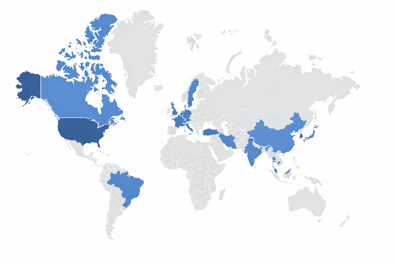 Mol Class global presence map